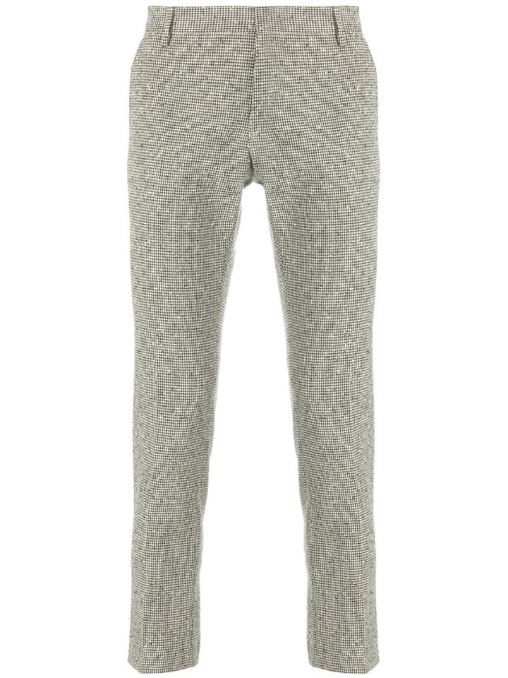 Entre Amis Cropped Style Trousers - Neutrals