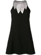 Saint Laurent Beaded Mini Dress - Black