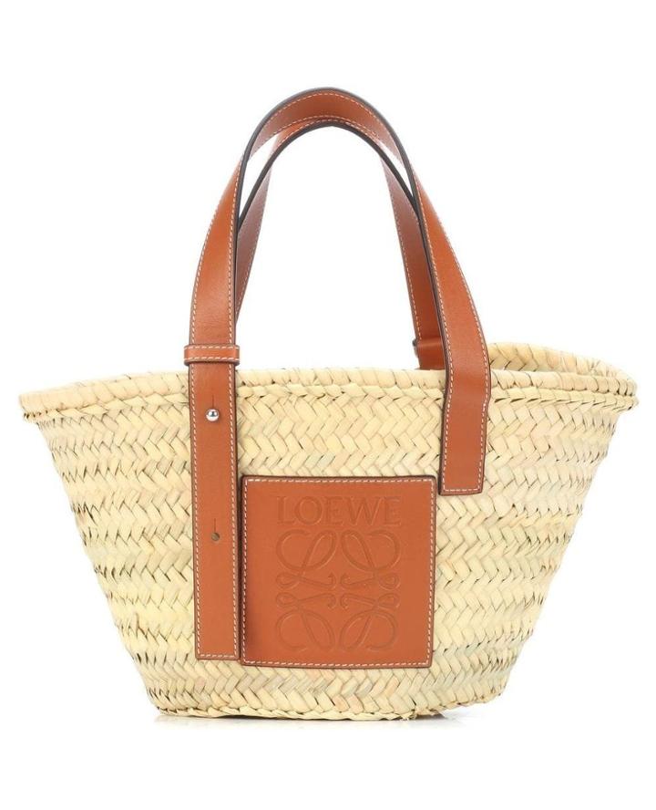 Loewe Leather Trimmed Basket Tote - Unavailable
