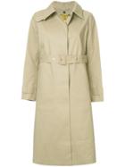 Mackintosh Belted Trench Coat - Brown