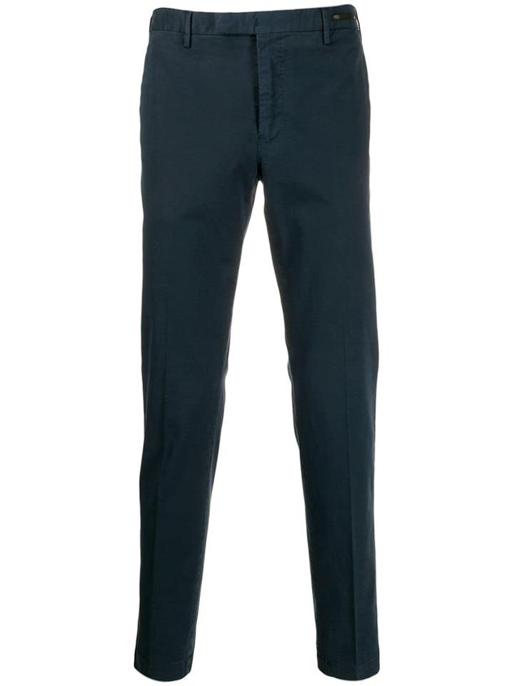 Pt01 Skinny-fit Trousers - Blue