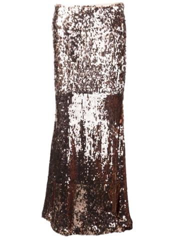 Free People Draped Sequin Skirt