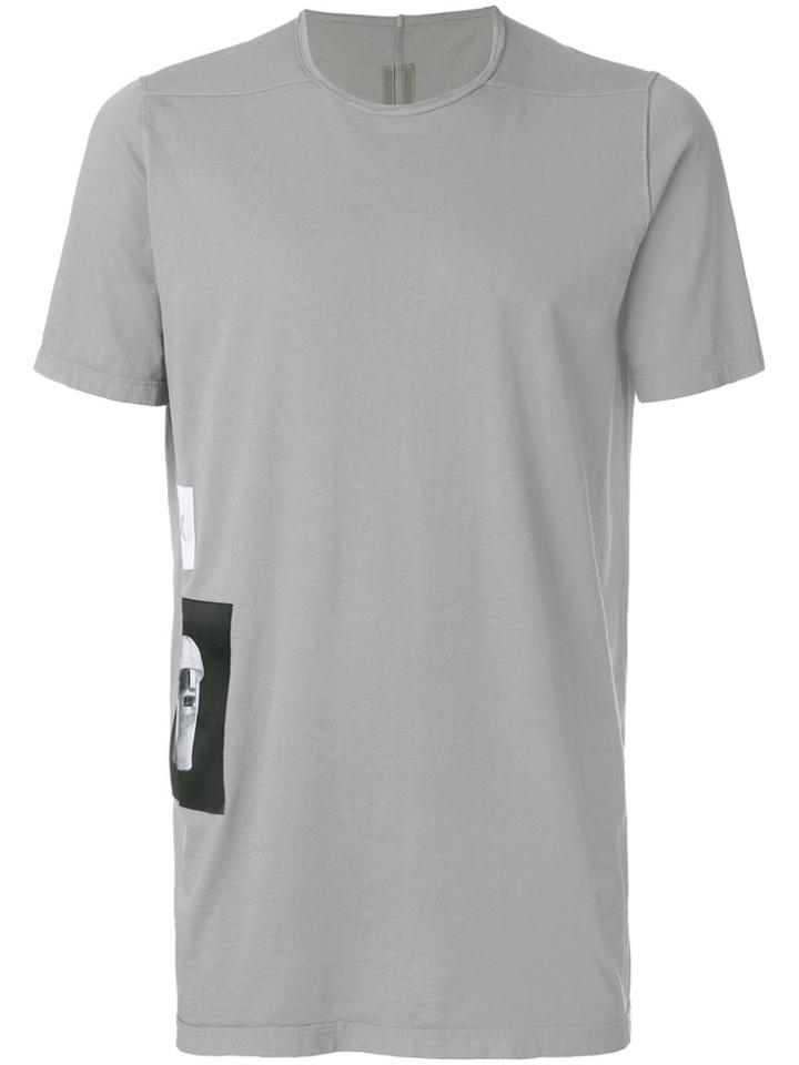 Rick Owens Drkshdw Printed T-shirt - Grey
