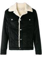 Maison Kitsuné Buttoned Sheepskin Jacket - Green