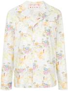 Marni Magdalena Suarez Printed Blazer - White