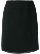 Chanel Pre-owned Straight Mini Skirt - Black