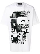 Dsquared2 Rules Print T-shirt - White