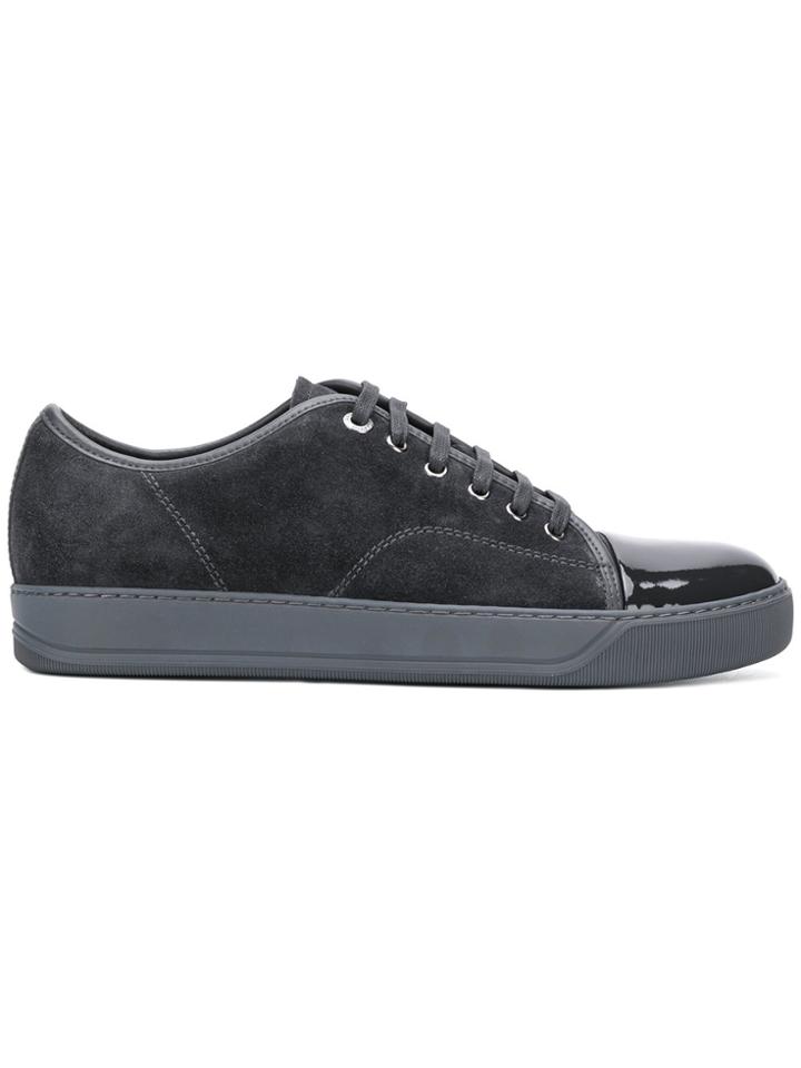 Lanvin Toe Capped Sneakers - Blue