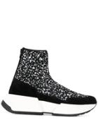 Mm6 Maison Margiela Sock Sneaker Boots - Black