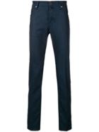 Jacob Cohen Slim-fit Tailored Trousers - Blue