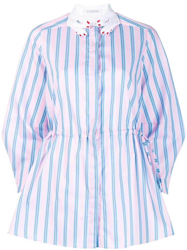 Vivetta Hands Collar Shirt - Pink