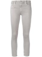 J Brand - Cropped Skinny Jeans - Women - Cotton/polyester/spandex/elastane - 27, Grey, Cotton/polyester/spandex/elastane