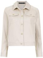 Andrea Marques Panelled Jacket - Nude & Neutrals