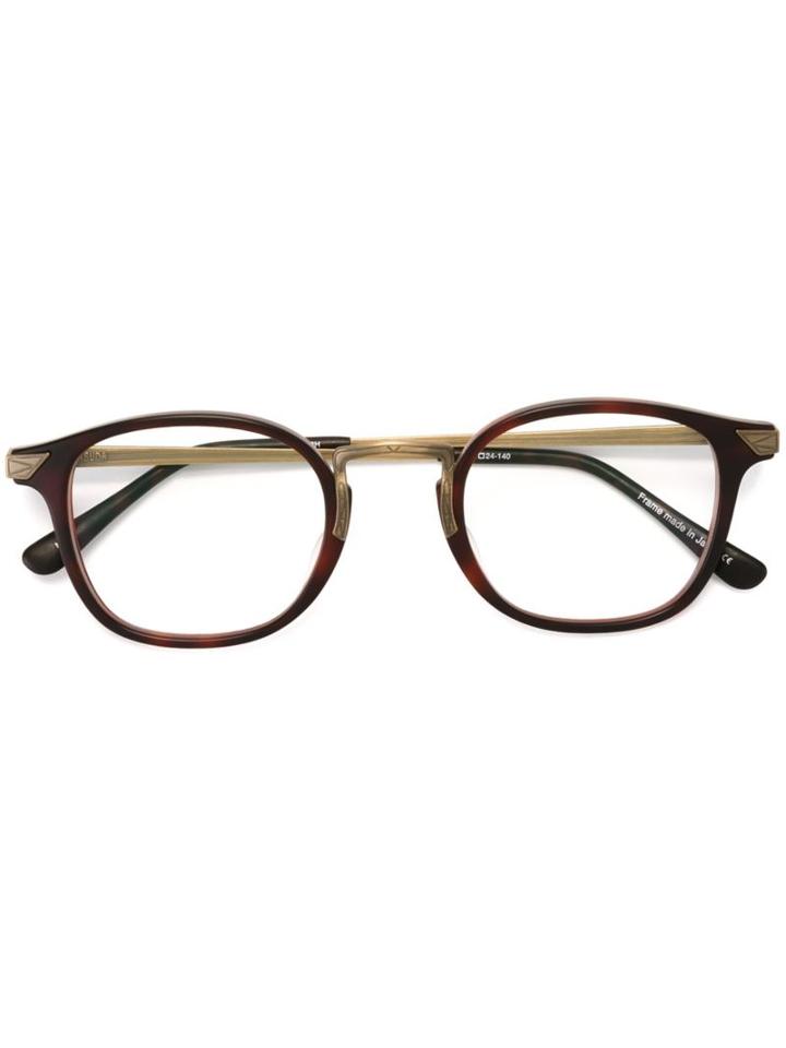 Matsuda '2808h' Glasses, Brown, Acetate/titanium
