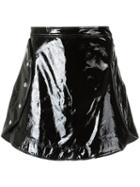 Olympiah - Patent Leather Skirt - Women - Leather - 38, Black, Leather