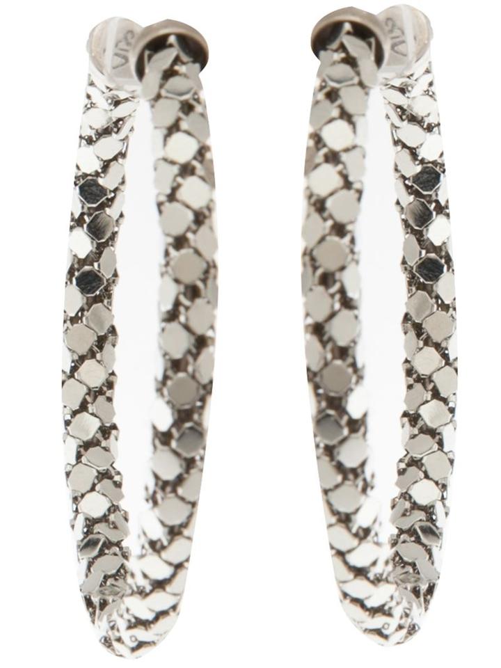 Michael Schmidt Medium Hoop Earrings