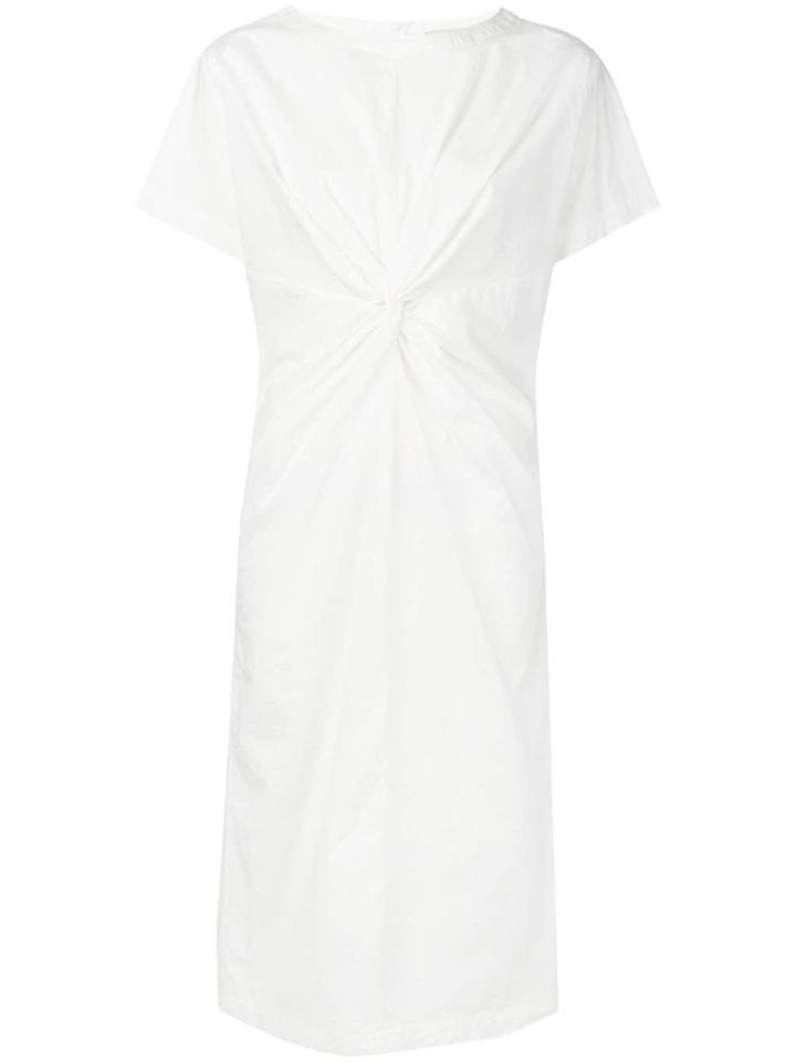 Erika Cavallini Twisted-front Dress - White