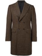 Tonello Double Breasted Houndstooth Coat
