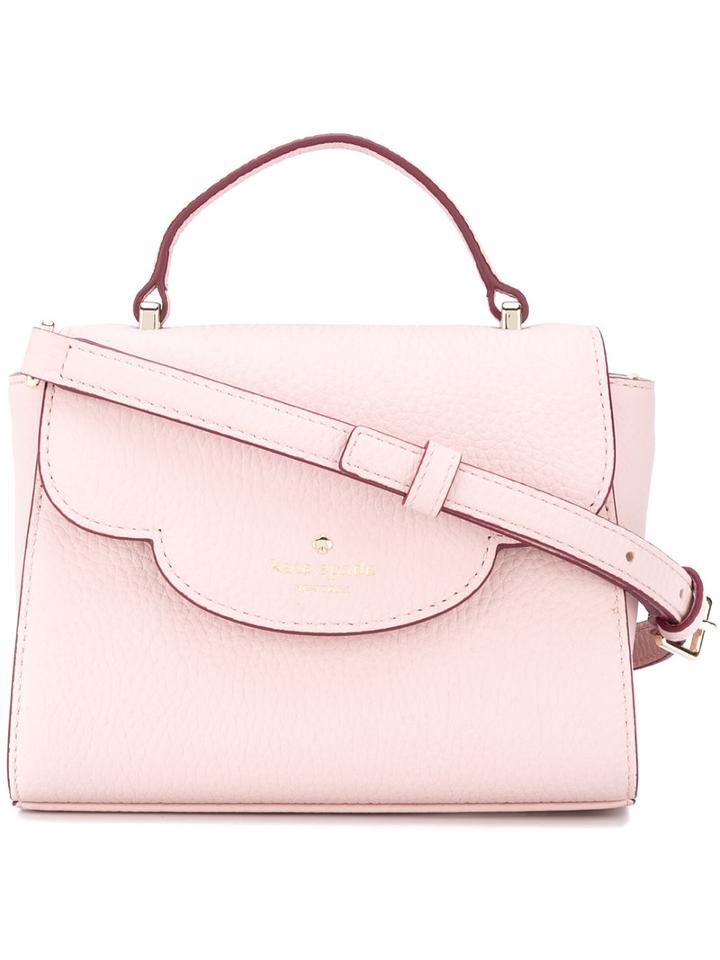 Kate Spade - Logo Print Tote Bag - Women - Leather/polyester - One Size, Pink/purple, Leather/polyester