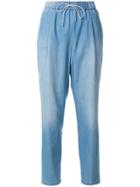 Fabiana Filippi Drawstring Trousers - Blue