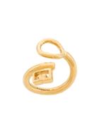 Givenchy Double G Curved Ring - Metallic