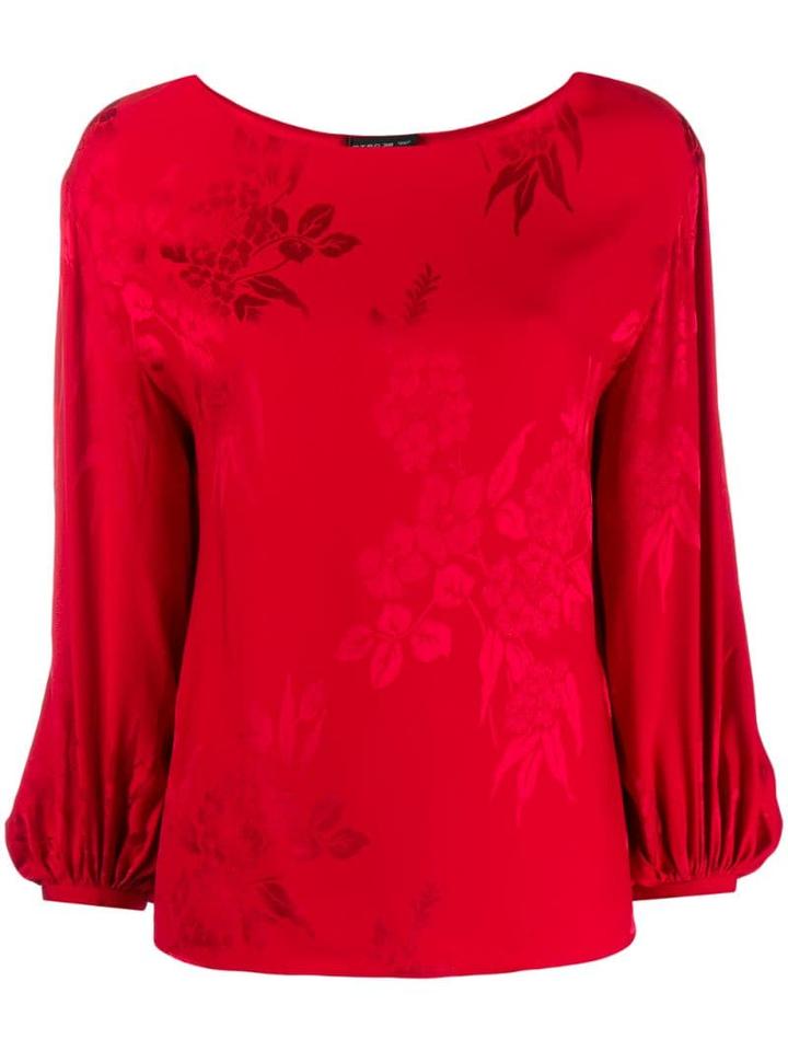 Etro Silk Blend Blouse - Red