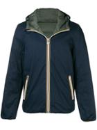 K-way Hooded Parka Jacket - Blue