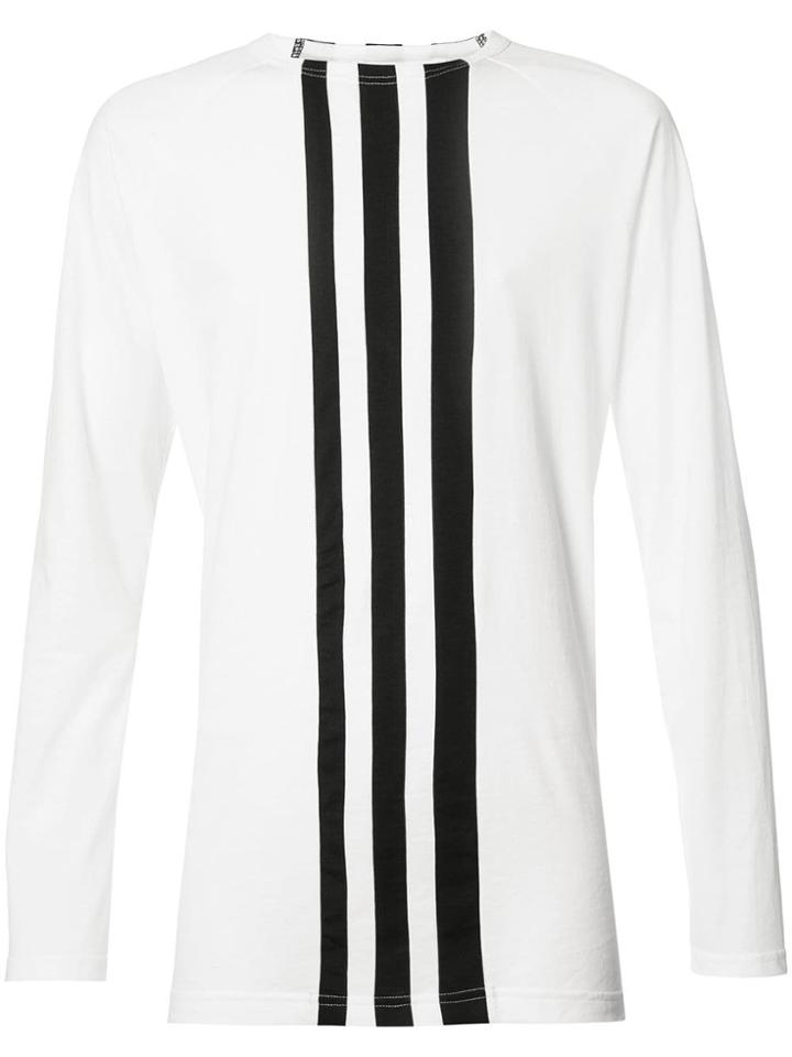 Y-3 Striped Trim T-shirt - White