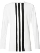 Y-3 Striped Trim T-shirt - White