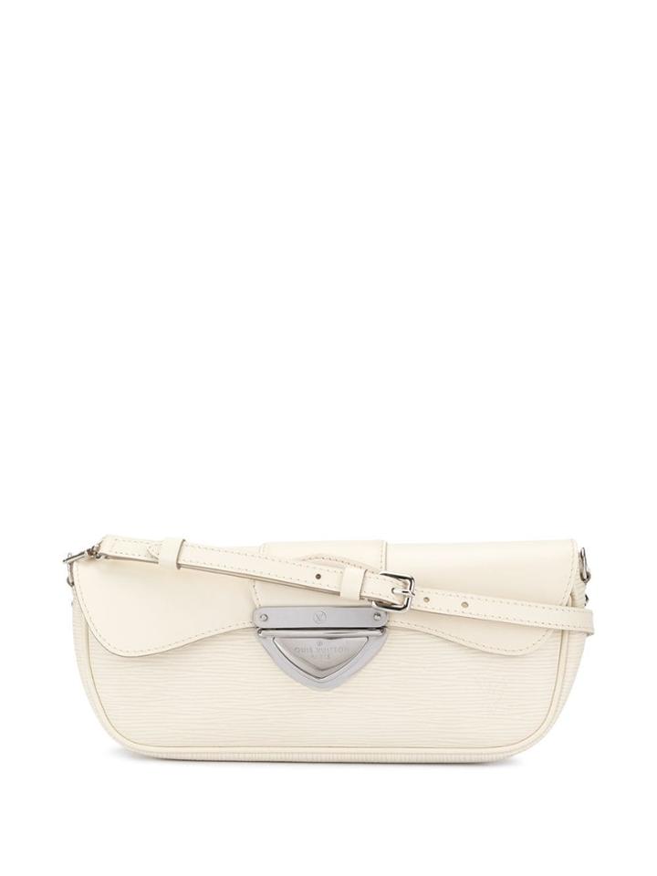 Louis Vuitton Pre-owned Pochette Montaigne Handbag - White