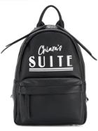 Chiara Ferragni Designer Print T-shirt - Black