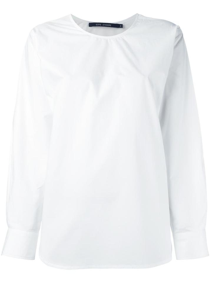 Sofie D'hoore 'boom' Blouse, Women's, Size: 36, White, Cotton