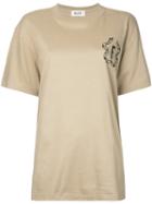 G.v.g.v.flat - Printed T-shirt - Women - Cotton - One Size, Women's, Nude/neutrals, Cotton