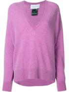 Christian Wijnants Plunge Neck Sweater - Pink