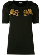 Dsquared2 Lion Motif T-shirt - Black