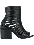 Marsèll Strappy Ankle Boots - Black