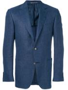 Canali Tailored Classic Jacket - Blue