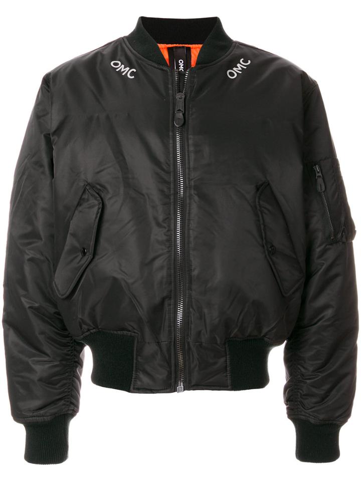 Omc Fire Bomber Jacket - Black