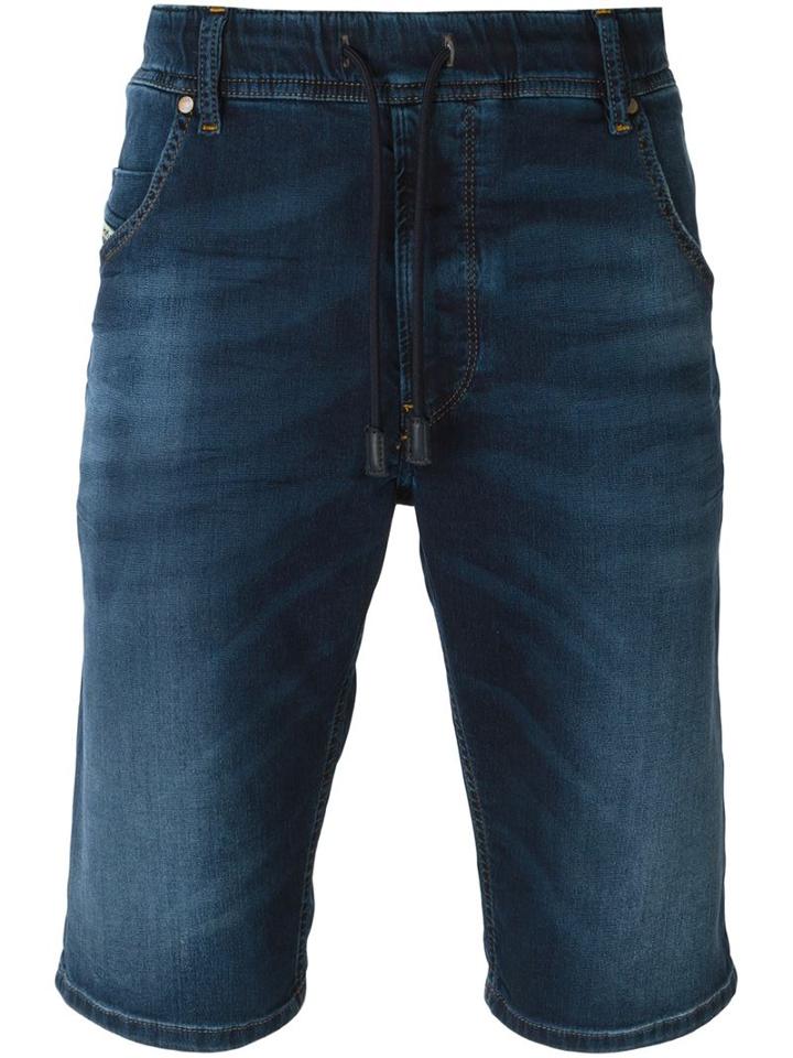 Diesel 'krosho' Shorts, Men's, Size: 30, Blue, Cotton/polyester/spandex/elastane