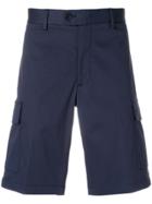 Z Zegna Classic Fitted Shorts - Blue