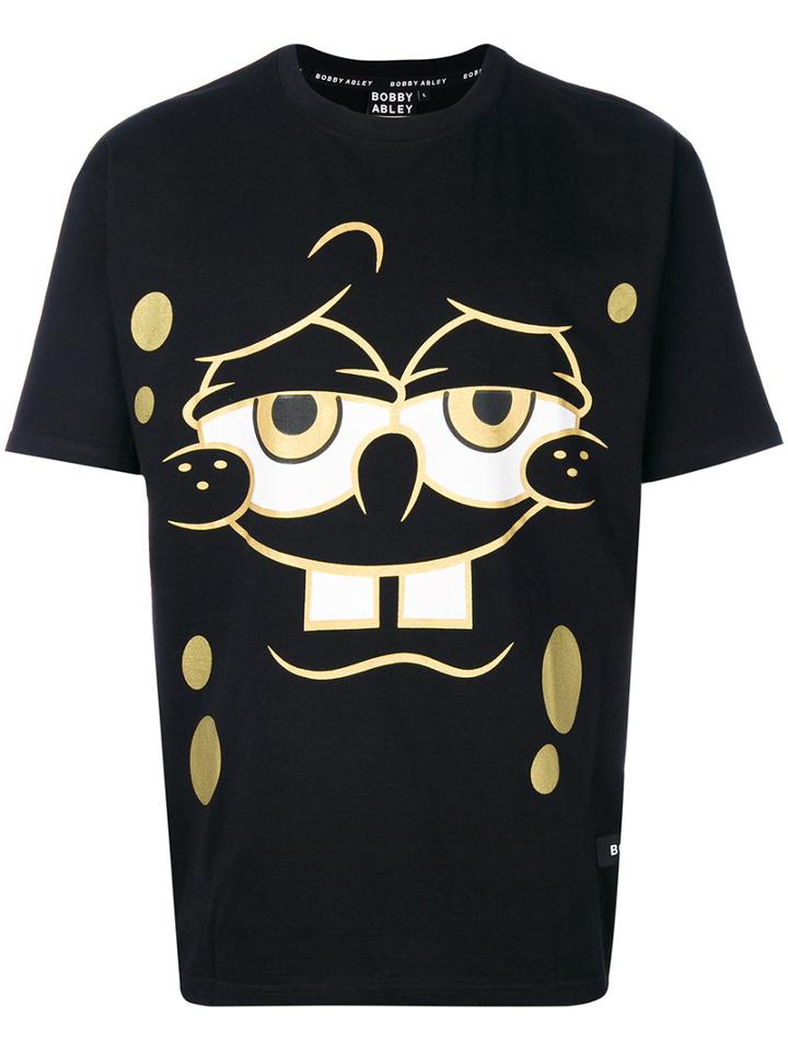 Bobby Abley - Spongebob T-shirt - Men - Cotton - M, Black, Cotton