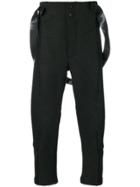 Lost & Found Ria Dunn Cropped High-waisted Trousers - Black