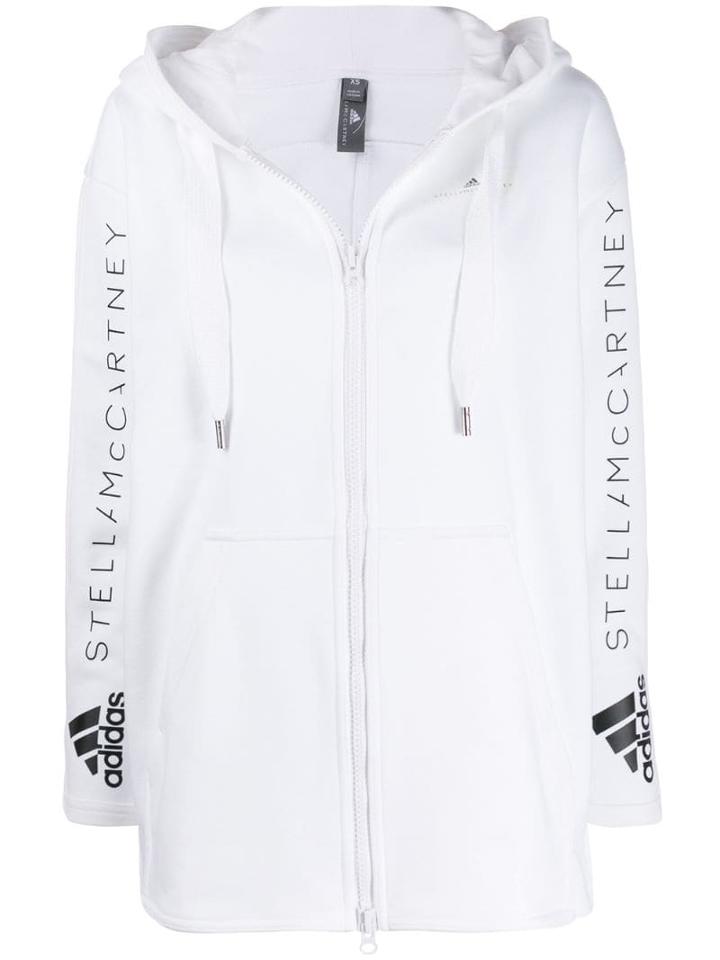 Adidas By Stella Mccartney Oversized Track Jacket - White
