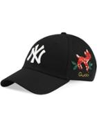 Gucci Baseball Cap With Ny Yankees&trade; Patch - Black