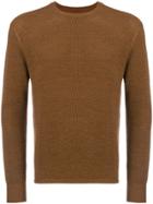 Bellerose Ribbed Knit Sweater - Brown