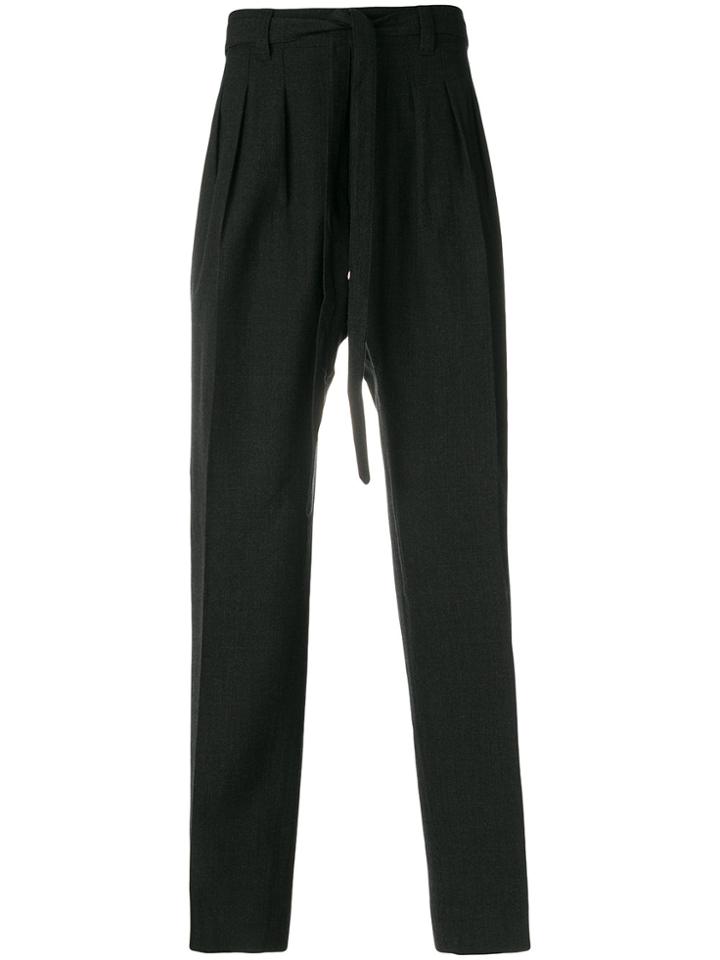Visvim Loose-fit Belt Trousers - Grey