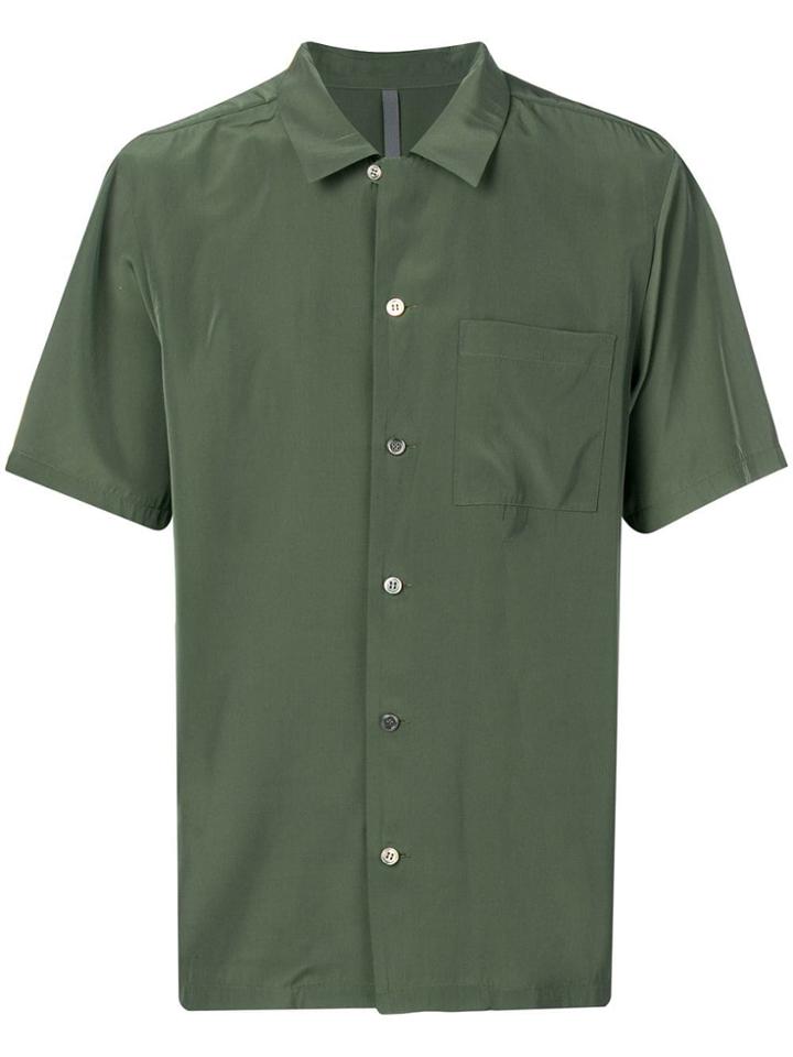 Attachment Oversized Shirt - Green