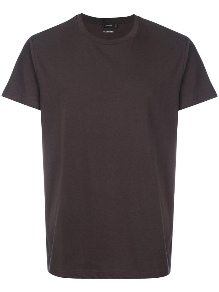 Jil Sander Basic T-shirt - Grey