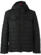 Peuterey Zipped Hooded Jacket, Men's, Size: Xl, Black, Polyamide/polyester