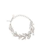 Oscar De La Renta Floral Necklace - Metallic